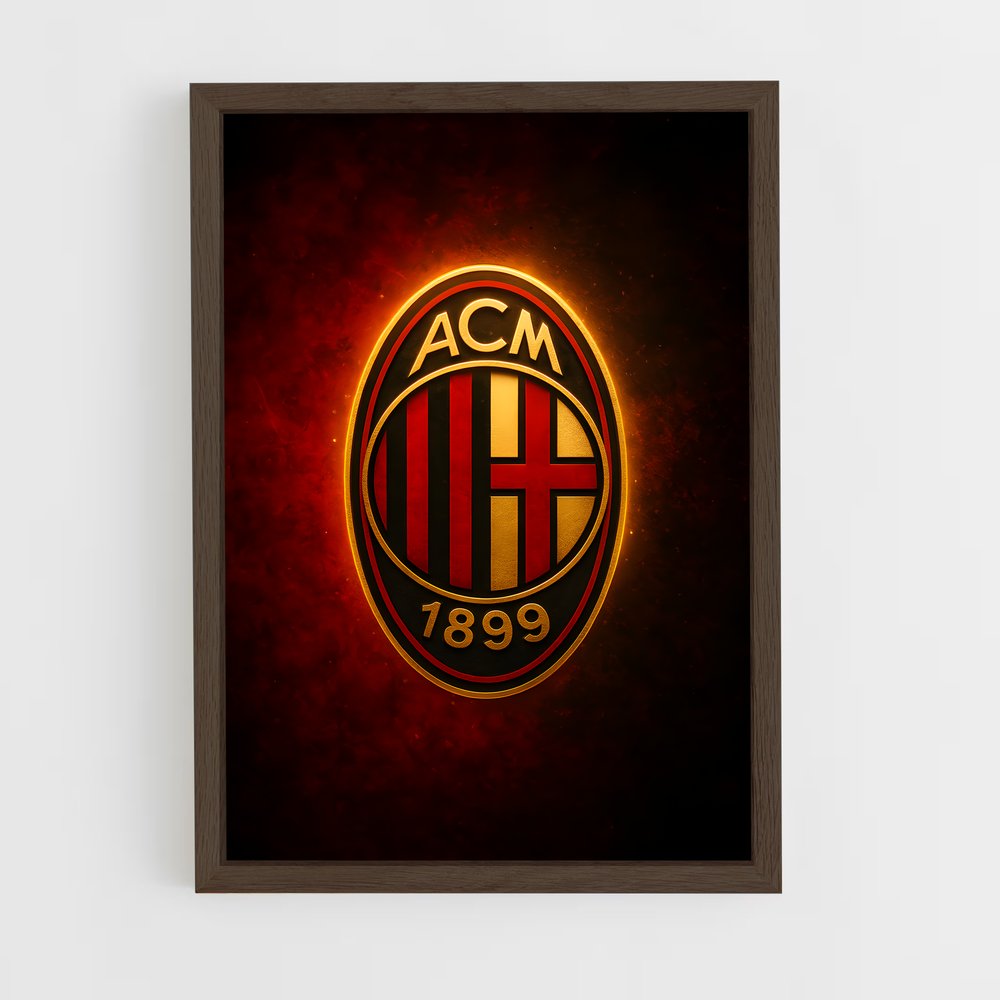 Poster Rossoneri Emblem (vue 5)